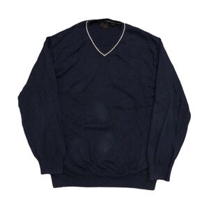 Vtg Joseph Joseph A Band Cashmere Blend V-neck Sweater